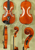 Student 'GEMS 2' Model, a Gliga Violin Handmade in Romania, Advanced Student Level, Hand Varnished, Hand Inlaid Purfling, Hand Carved Solid European Wood, Ready-To-Play