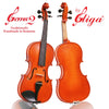 Student 'GEMS 2' Model, a Gliga Violin Handmade in Romania, Advanced Student Level, Hand Varnished, Hand Inlaid Purfling, Hand Carved Solid European Wood, Ready-To-Play